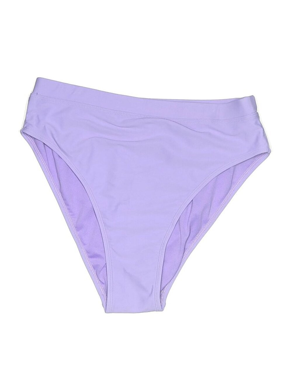 Xhiliration Lilac Purple High Waisted Bikini Bottoms NWT